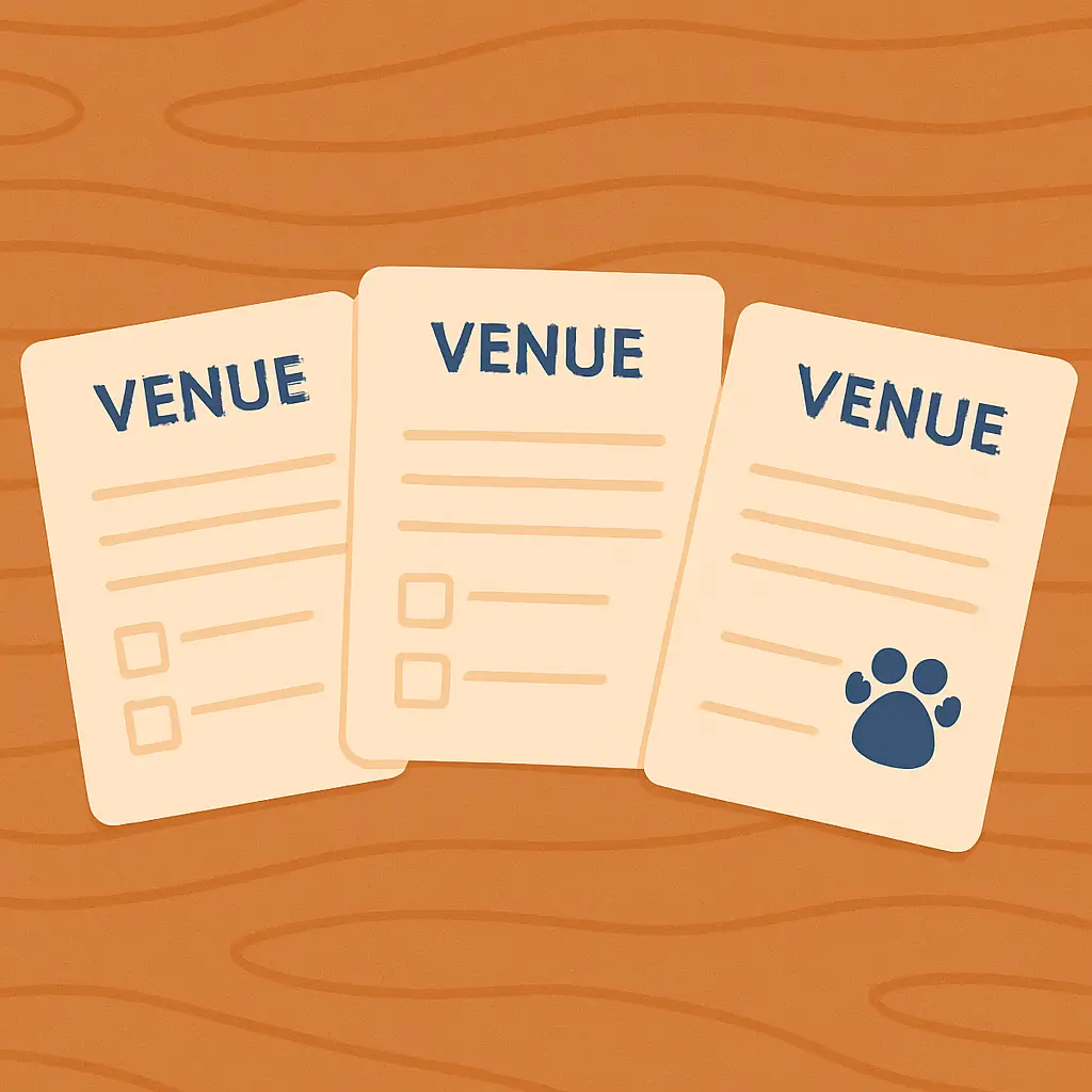 The selection process of The Weston Guide